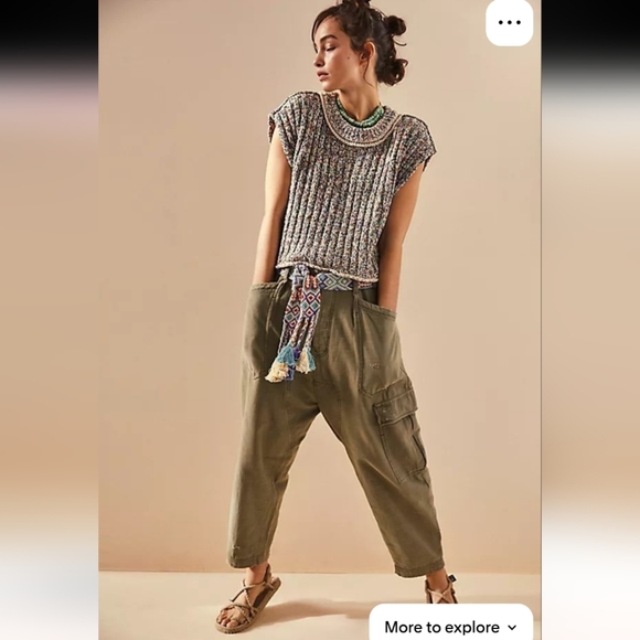 Free People Bay To Breakers Pants - Picture 1 of 4